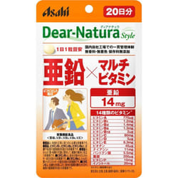 Asahi Dear-Natura Style Zinc x Multivitamin 20 capsules (20 days) Other (check locks, tongue cleaners, etc.) Minerals Other (check locks, tongue clean