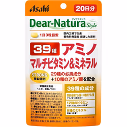 Asahi Dear-Natura Style 39 amino multivitamin-mineral 60 capsules (20-day supply) Comprehensive vitamins Vitamins Comprehensi ...