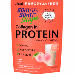 Asahi Slim Up Slim Shape Collagen in Protein 225g (15 servings) Drinks &amp; Shakes Meal replacements Drinks &amp; Shakes