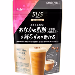 Asahi SUS Lactobacillus CP1563 Shake Cafe Latte 250g Drinks &amp; Shakes Meal replacements Drinks &amp; Shakes