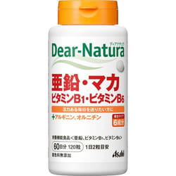 Asahi Dear-Natura Dianatura Zinc, Maca, Vitamin B1, Vitamin B6 120 capsules (60 days) Other (check locks, tongue cleaners, etc.) Minerals Other (check