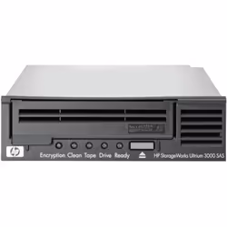 HPE StorageWorks Ultrium 3000, Storage drive, Tape Cartridge, SAS, 2:1, LTO, Black, Silver