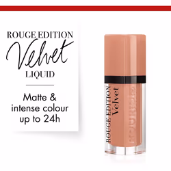 Bourjois Rouge Edition Velvet Liquid Lipstick 31 Floribeige! Nudes, 6.7ml