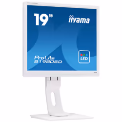 iiyama ProLite B1980SD-W1 LED display 48.3 cm (19") 1280 x 1024 pixels White