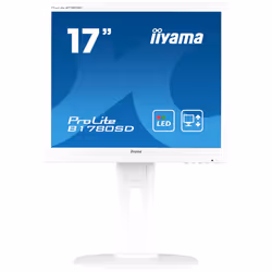 iiyama ProLite B1780SD, 43.2 cm (17"), 1280 x 1024 pixels, LED, LED, 5 ms, White