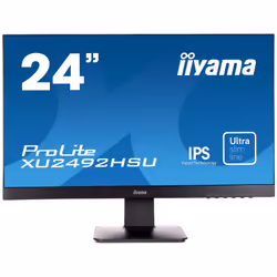 iiyama ProLite XU2492HSU, 60.5 cm (23.8"), 1920 x 1080 pixels, Full HD, LED, 5 ms, Black