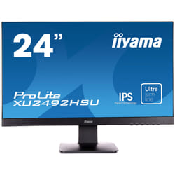 iiyama ProLite XU2492HSU LED display 60.5 cm (23.8") 1920 x 1080 pixels Full HD Black