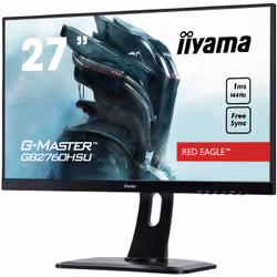iiyama G-MASTER GB2760HSU-B1, 68.6 cm (27"), 1920 x 1080 pixels, Full HD, LED, 1 ms, Black