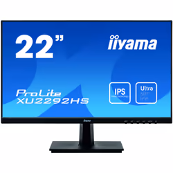 iiyama ProLite XU2292HS-B1, 54.6 cm (21.5"), 1920 x 1080 pixels, Full HD, LED, 4 ms, Black
