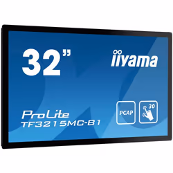 iiyama ProLite TF3215MC-B1, 81.3 cm (32"), 1920 x 1080 pixels, Full HD, LED, 8 ms, Black