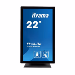 iiyama ProLite T2234AS-B1 computer monitor 54.6 cm (21.5") 1920 x 1080 pixels Full HD Touchscreen Multi-user Black
