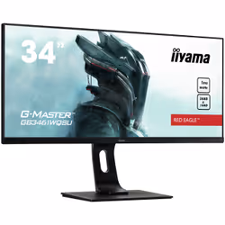 iiyama G-MASTER GB3461WQSU-B1 86.4 cm (34") UltraWide Quad HD LED Black