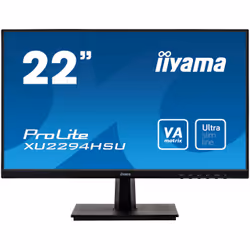 iiyama ProLite XU2294HSU-B1, 54.6 cm (21.5"), 1920 x 1080 pixels, Full HD, LED, 4 ms, Black