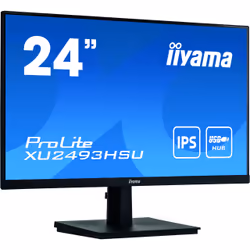 iiyama ProLite XU2493HSU-B1 computer monitor 60.5 cm (23.8") 1920 x 1080 pixels Full HD LED Black