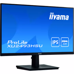 iiyama ProLite XU2493HSU-B1 computer monitor 60.5 cm (23.8") 1920 x 1080 pixels Full HD LED Black