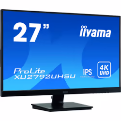 iiyama ProLite XU2792UHSU-B1 LED display 68.6 cm (27") 3840 x 2160 pixels 4K Ultra HD Black