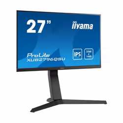 iiyama ProLite XUB2796QSU-B1 LED display 68.6 cm (27") 2560 x 1440 pixels 2K Ultra HD Black