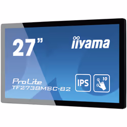 iiyama ProLite TF2738MSC-B2 computer monitor 68.6 cm (27") 1920 x 1080 pixels Full HD LED Touchscreen Multi-user Black - Additional view 4