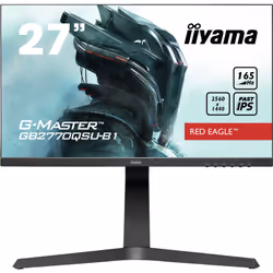 iiyama GB2770QSU-B1, 68.6 cm (27"), 2560 x 1440 pixels, Wide Quad HD+, LED, 0.5 ms, Black