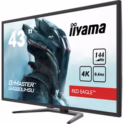 iiyama G-MASTER G4380UHSU-B1 computer monitor 108 cm (42.5") 3840 x 2160 pixels 4K Ultra HD LED Black - Additional view 4