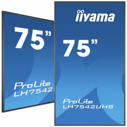 iiyama PROLITE LH7542UHS-B3 Monitor 75 inch 4K UHD IPS 500 cd/m² 18/7 Android Black - Additional view 5