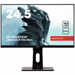 iiyama G-MASTER GB2560HSU-B3, 62.2 cm (24.5"), 1920 x 1080 pixels, Full HD, LED, 0.5 ms, Black