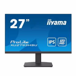 iiyama ProLite XU2793HSU-B4, 68.6 cm (27"), 1920 x 1080 pixels, Full HD, LED, 4 ms, Black