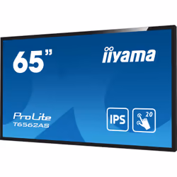 iiyama T6562AS-B1 Signage Display Interactive flat panel 163.8 cm (64.5") IPS 500 cd/m² 4K Ultra HD Black Touchscreen Built-in processor Android 8.0 24/7 - Additional view 6