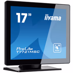 iiyama ProLite T1721MSC-B2 computer monitor 43.2 cm (17") 1280 x 1024 pixels SXGA LED Touchscreen Tabletop Black - Additional view 5