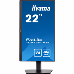 iiyama ProLite XUB2294HSU-B2 computer monitor 54.6 cm (21.5") 1920 x 1080 pixels Full HD LCD Black