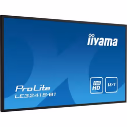iiyama LE3241S-B1 Signage Display Digital signage flat panel 80 cm (31.5") 350 cd/m² Full HD Black 18/7