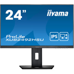 iiyama ProLite XUB2492HSU-B5 LED display 60.5 cm (23.8") 1920 x 1080 pixels Full HD Black