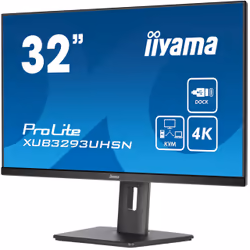 iiyama ProLite XUB3293UHSN-B5 computer monitor 80 cm (31.5") 3840 x 2160 pixels 4K Ultra HD LCD Black - Additional view 4