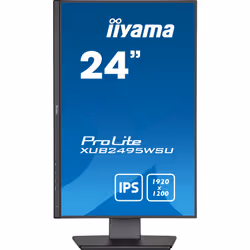 iiyama ProLite XUB2495WSU-B5 computer monitor 61.2 cm (24.1") 1920 x 1200 pixels WUXGA LCD Black