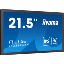 iiyama TF2238MSC-B1 Signage Display Digital A-board 55.9 cm (22") LED 600 cd/m² Full HD Black Touchscreen - Additional view 4