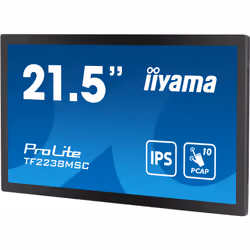 iiyama TF2238MSC-B1 Signage Display Digital A-board 55.9 cm (22") LED 600 cd/m² Full HD Black Touchscreen - Additional view 6