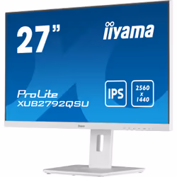 iiyama ProLite XUB2792QSU-W5 computer monitor 68.6 cm (27") 2560 x 1440 pixels Wide Quad HD LED White - Additional view 5