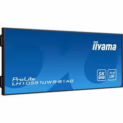 iiyama LH10551UWS-B1AG Signage Display Digital signage flat panel 2.66 m (104.7") LED 500 cd/m² UltraWide Full HD Black 24/7 - Additional view 4