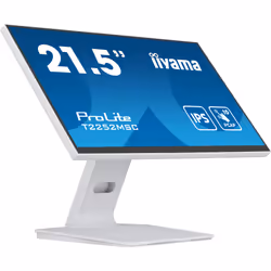 iiyama ProLite T2252MSC-W2 computer monitor 54.6 cm (21.5") 1920 x 1080 pixels Full HD LCD Touchscreen Table White - Additional view 4