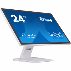 iiyama ProLite T2452MSC-W1 computer monitor 60.5 cm (23.8") 1920 x 1080 pixels Full HD LCD Touchscreen Multi-user White - Additional view 4