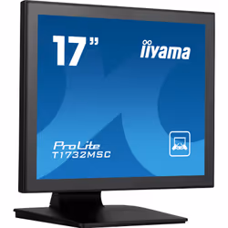 iiyama ProLite T1732MSC-B1SAG computer monitor 43.2 cm (17") 1280 x 1024 pixels Full HD LED Touchscreen Tabletop Black - Additional view 5