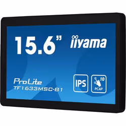 iiyama ProLite TF1633MSC-B1 computer monitor 39.6 cm (15.6") 1920 x 1080 pixels Full HD Touchscreen Black - Additional view 6