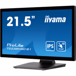iiyama ProLite T2238MSC-B1 computer monitor 54.6 cm (21.5") 1920 x 1080 pixels Full HD LED Touchscreen Black - Additional view 5