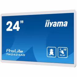 iiyama TW2424AS-W1 Signage Display Digital signage flat panel 60.5 cm (23.8") Wi-Fi 250 cd/m² 4K Ultra HD Black Touchscreen Built-in processor Android 24/7 - Additional view 4