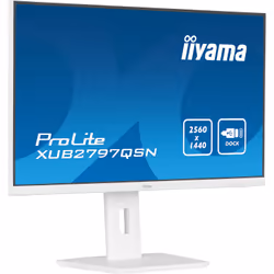 iiyama ProLite XUB2797QSN-W1 computer monitor 68.6 cm (27") 2560 x 1440 pixels Wide Quad HD LED White - Additional view 4
