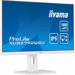 iiyama ProLite XUB2792QSU-W6 computer monitor 68.6 cm (27") 2560 x 1440 pixels Wide Quad HD LED White - Additional view 4