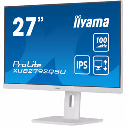 iiyama ProLite XUB2792QSU-W6 computer monitor 68.6 cm (27") 2560 x 1440 pixels Wide Quad HD LED White - Additional view 5