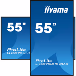iiyama LH5575UHS-B1AG Signage Display Digital signage flat panel 138.7 cm (54.6") LCD Wi-Fi 500 cd/m² 4K Ultra HD Black Built-in processor Android 11 24/7 - Additional view 4