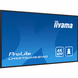 iiyama LH5575UHS-B1AG Signage Display Digital signage flat panel 138.7 cm (54.6") LCD Wi-Fi 500 cd/m² 4K Ultra HD Black Built-in processor Android 11 24/7 - Additional view 6