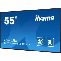 iiyama LH5575UHS-B1AG Signage Display Digital signage flat panel 138.7 cm (54.6") LCD Wi-Fi 500 cd/m² 4K Ultra HD Black Built-in processor Android 11 24/7 - Additional view 7
